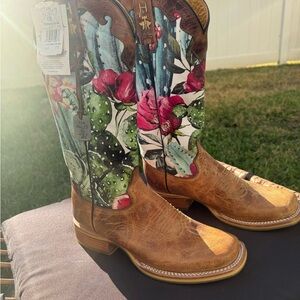 Tin Haul Cactilicious Cowboy Boots